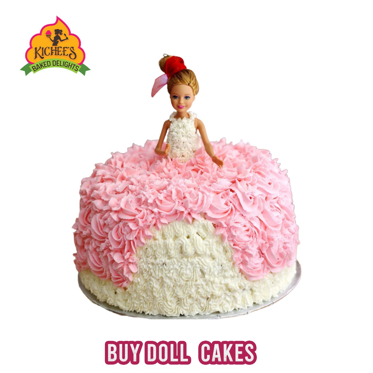 Doll cakes-invite Barbie to your birthday party